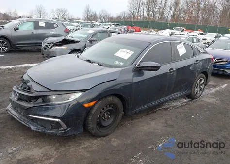 2021 Honda Civic Lx z USA, uszkodzony, nr VIN 2HGFC2F6XMH549586